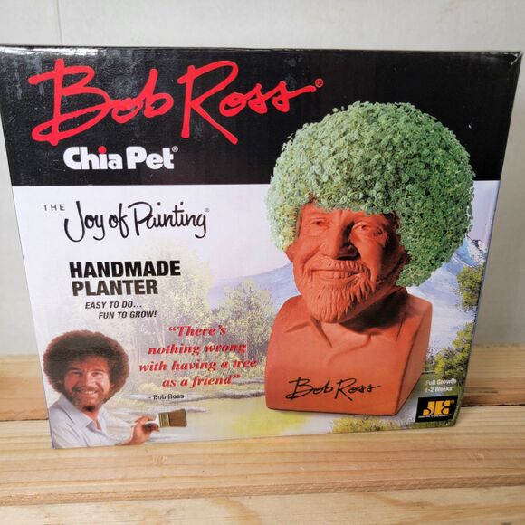 Chia Pet "Bob Ross: The Joy Of Painting" - Picture 1 of 7